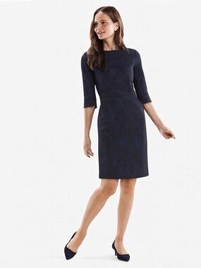MM Lafleur The Etsuko Dress—Brush Jacquard